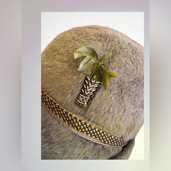 Vintage Unisex United Hatters Cap & Millinery Workers Faux Fur Bavarian Style - Picture 4 of 8